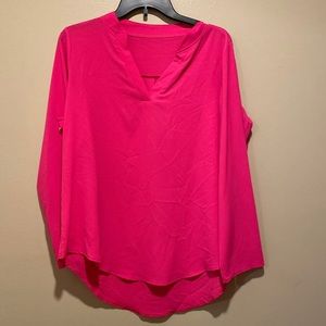 Hot Pink Blouse